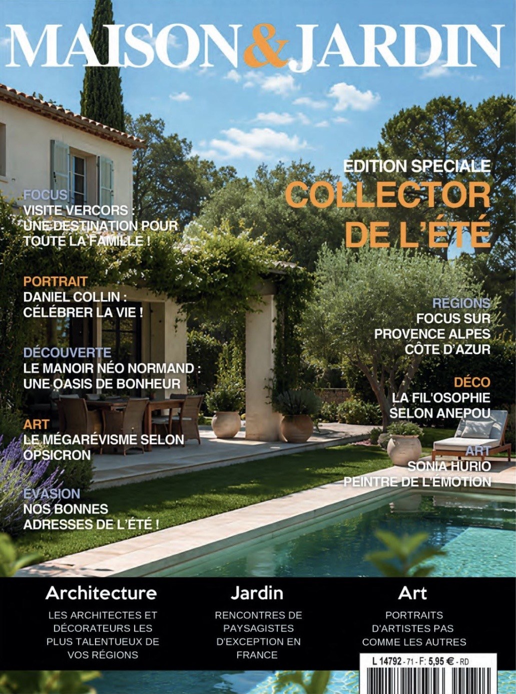 Couverture du magazine Maison & Jardin N°71